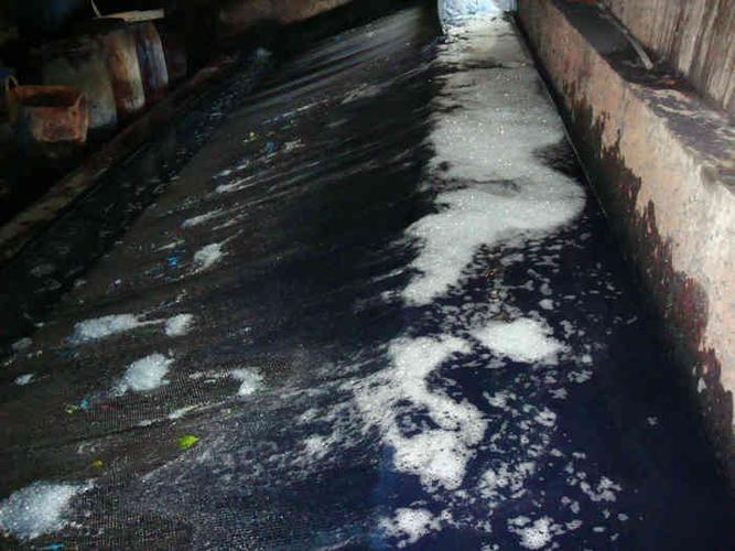 印染厂污水处理消泡剂应用场景图